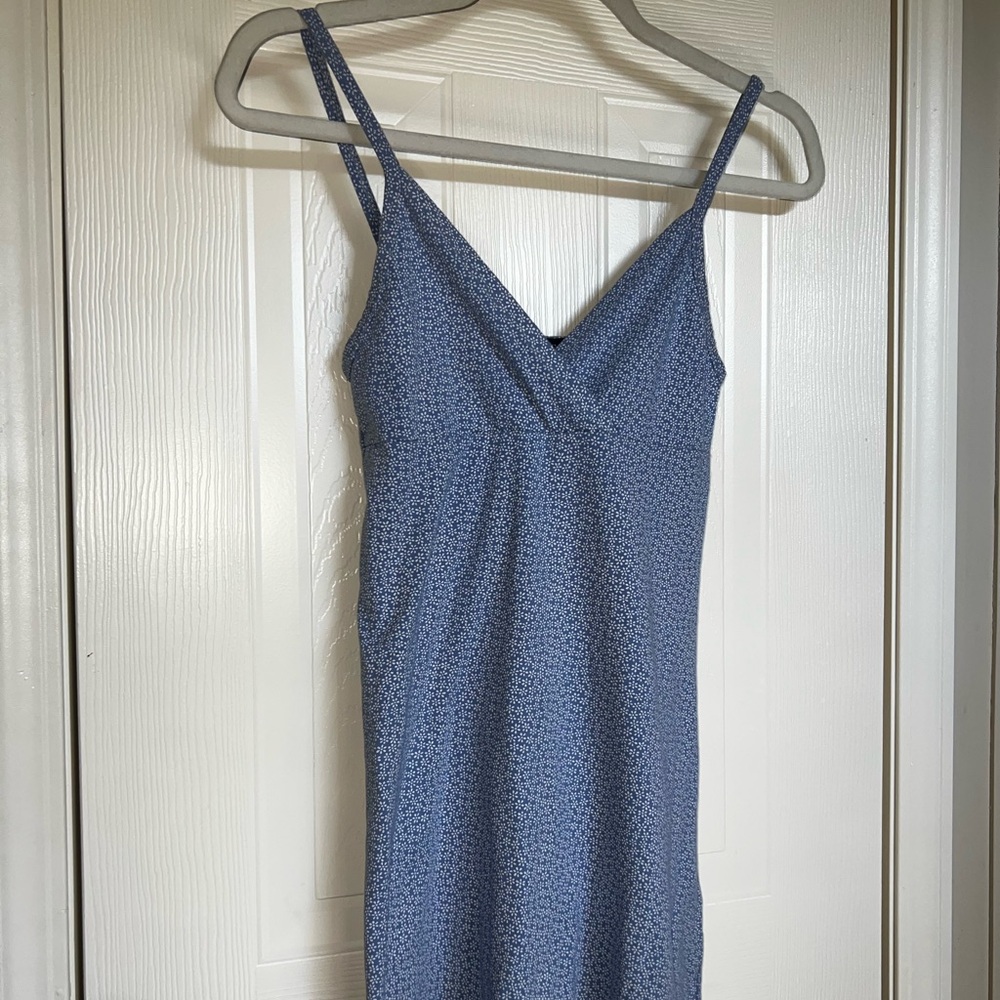 Brandy Melville Blue Floral Dress